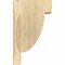 Ekena Millwork Alpine Rough Sawn Corbel, Douglas Fir, 4"W x 6"D x 10"H COR04X06X10ALP00RDF - alternate 3